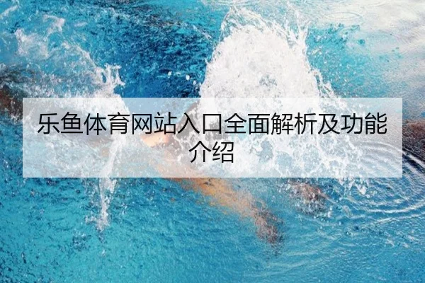 乐鱼体育网站入口全面解析及功能介绍